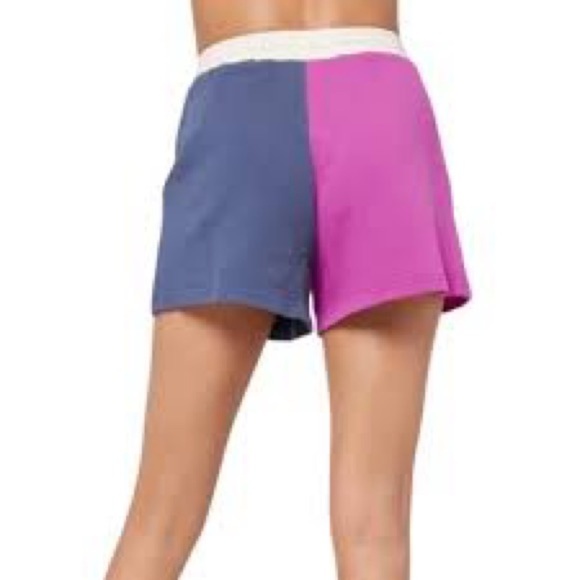 L*SPACE Active Colorblock Purple Don’t Sweat It Sidelined Short - Picture 11 of 11